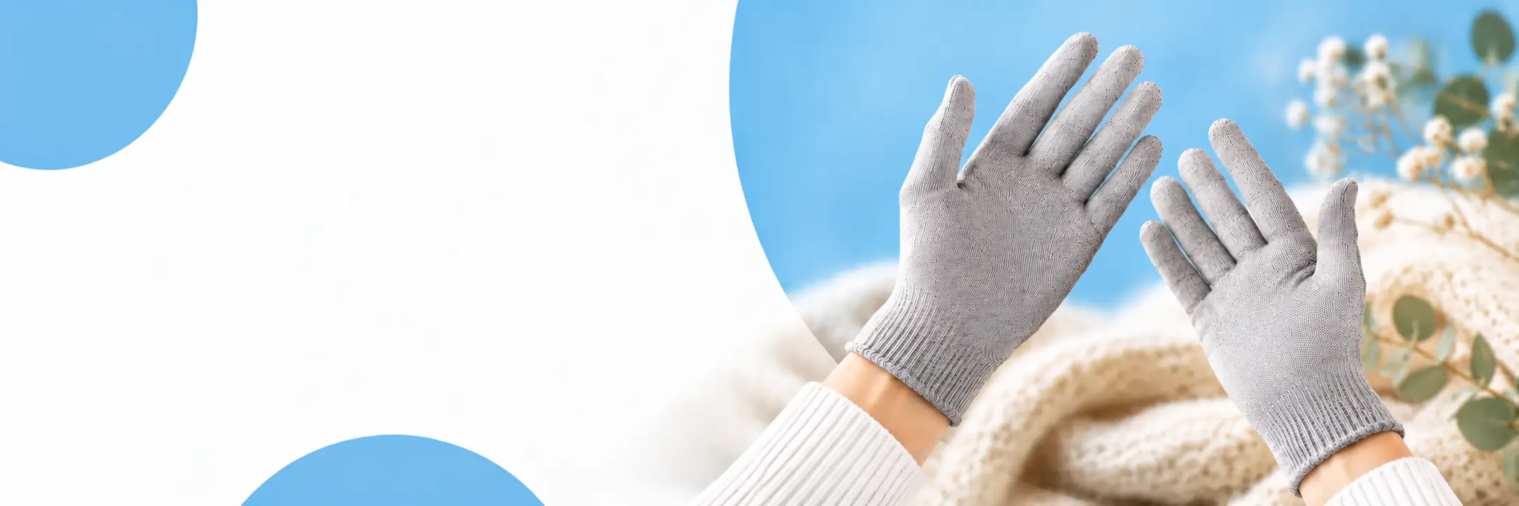 Zilverhandschoenen van BestSilver bij koude handen en Raynaud