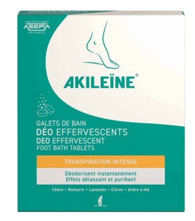 Akileïne bruisende voetbad tabletten