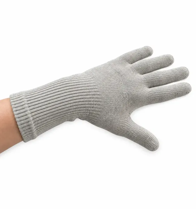 BestSilver Zilverhandschoenen lange manchet